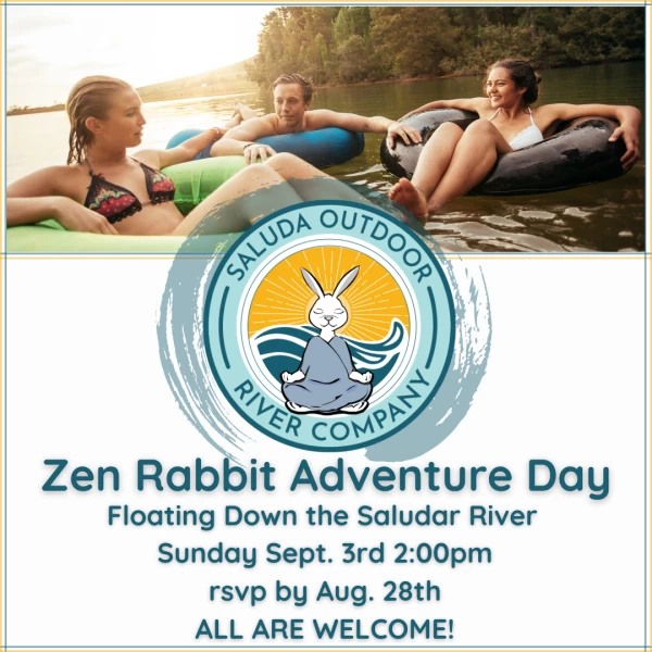 Zen Rabbit Adventure Day - Saluda River | Zen Rabbit Yoga