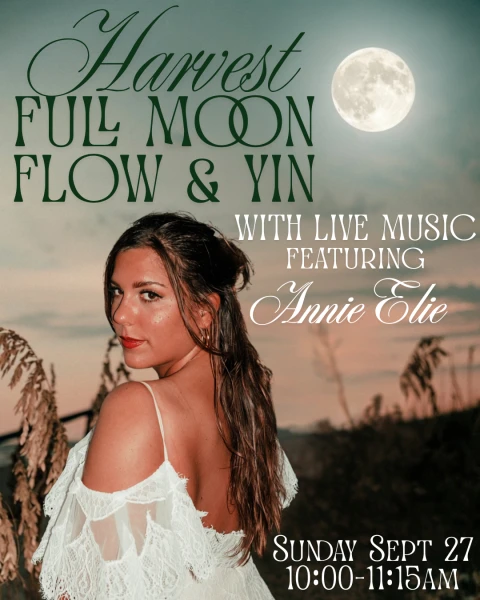 Harvest Full Moon: Live Music Flow & Yin