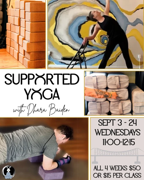 Supported Yoga - 4 Week Series (sept)
