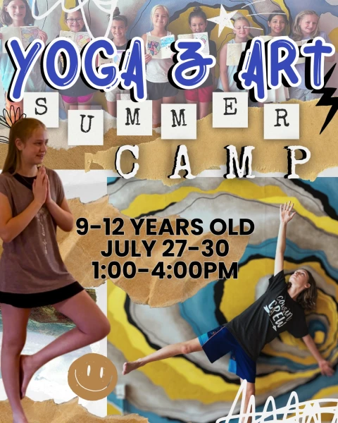 Yoga & Art Summer Camp 9-12 Years Old