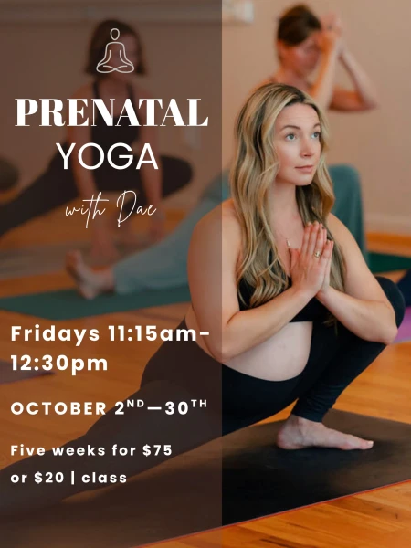 Prenatal Yoga (October Series)